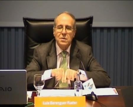 Luis Berenguer Fuster, presidente da Comisi&oacute;n Nacional da Competencia.